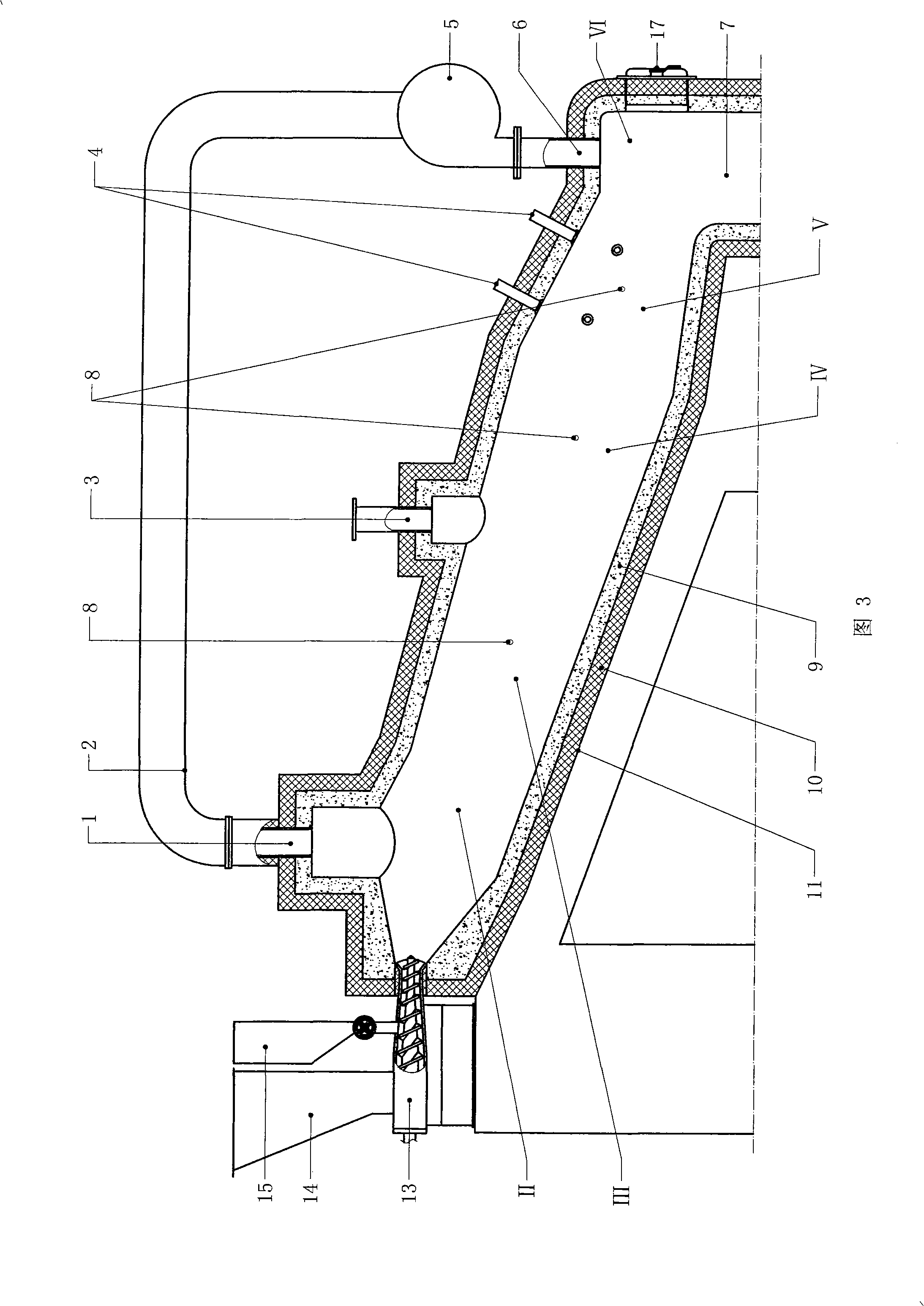 Plasma gasification equipment for changing garbage raw material to be syngas of high heat value