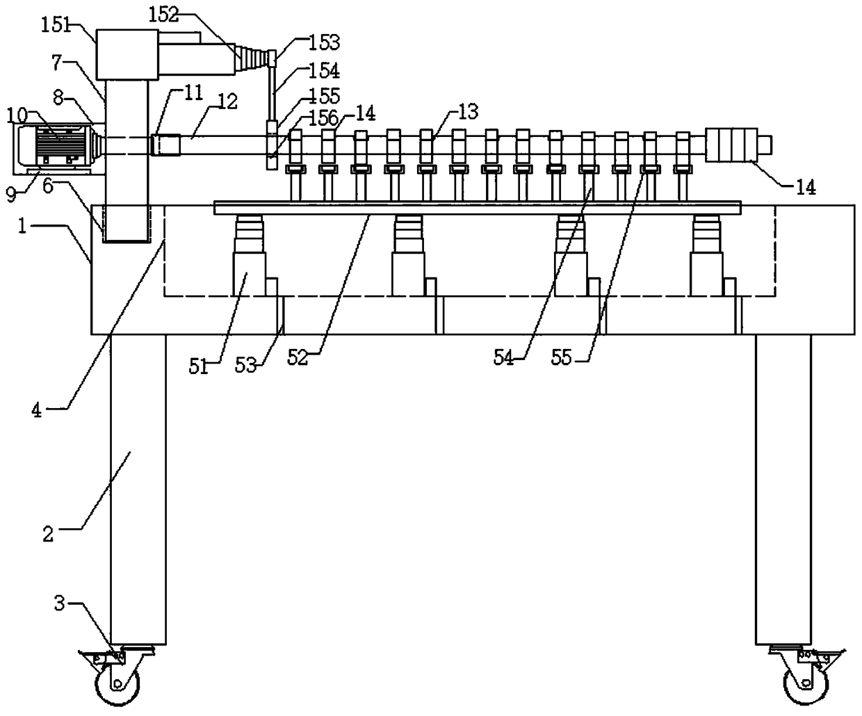 Optimized clamp for car metal part production