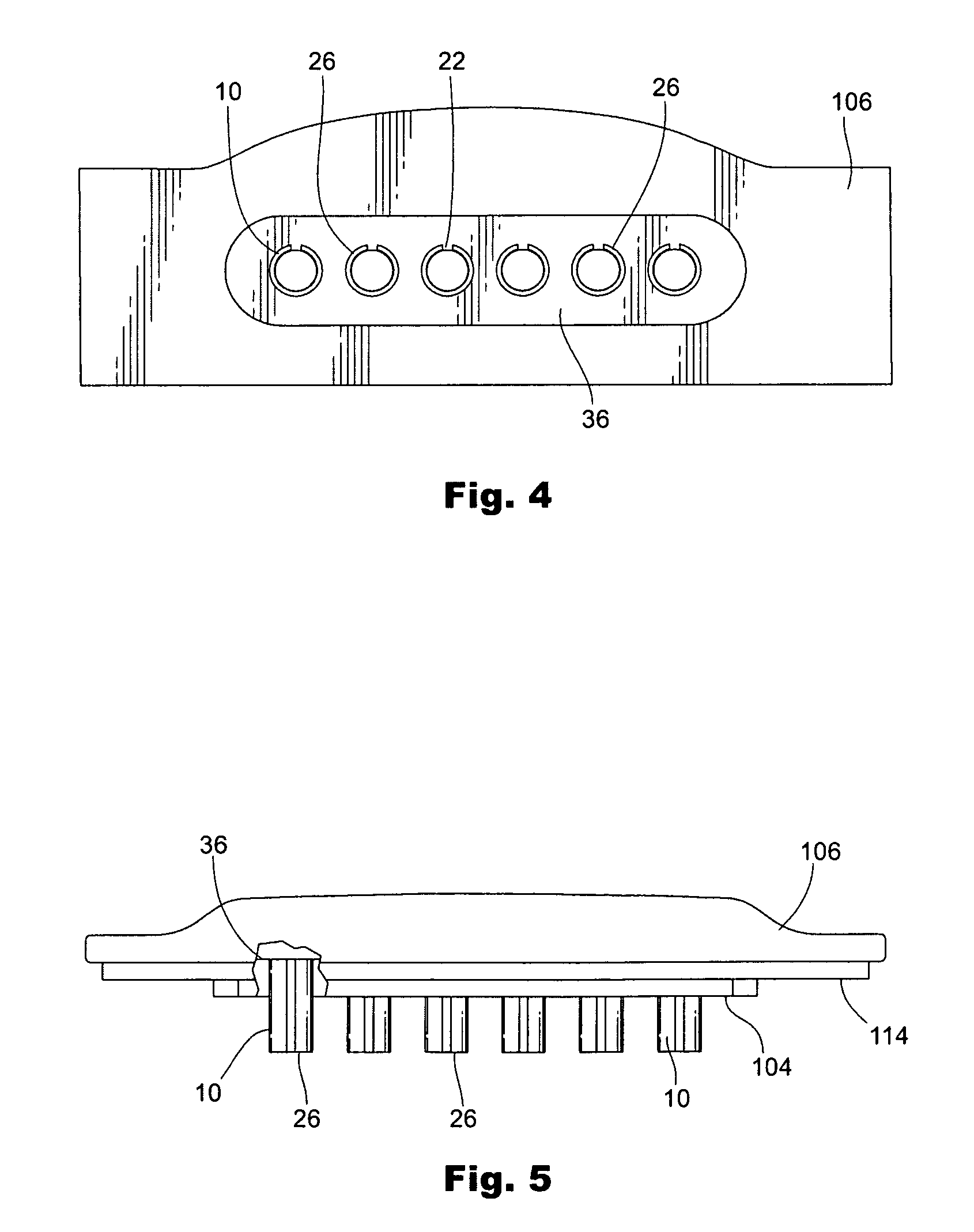 Anchor for musical instrument strings