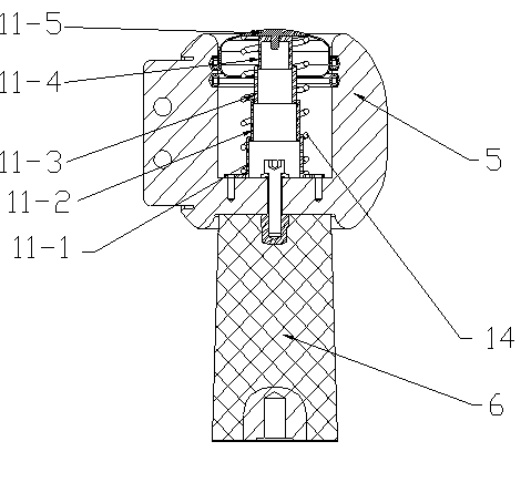 Three-position isolating switch