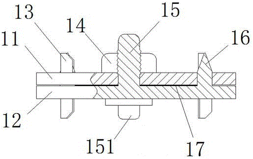 A two-way circular combing machine