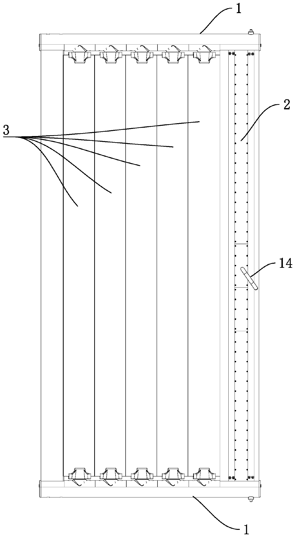 Long-leaf torsion-resistant shutters