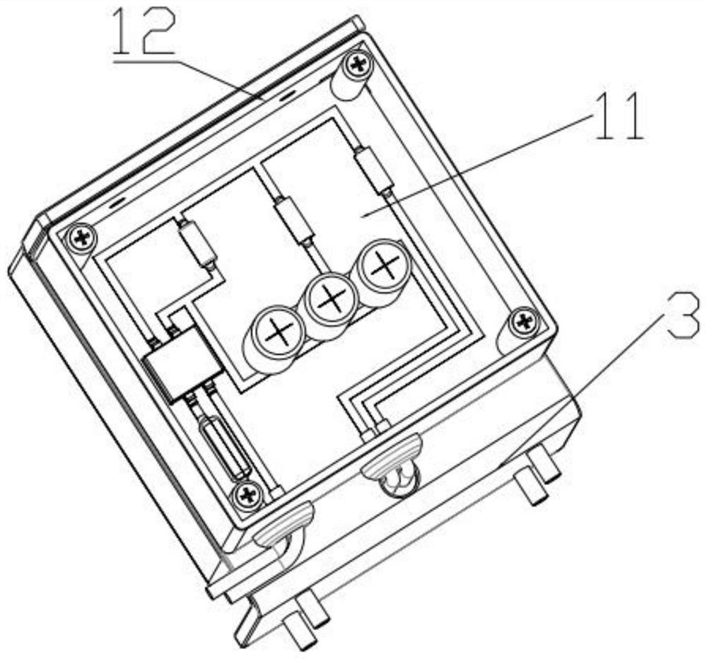 Releasing device capable of automatically bouncing off in case of power failure