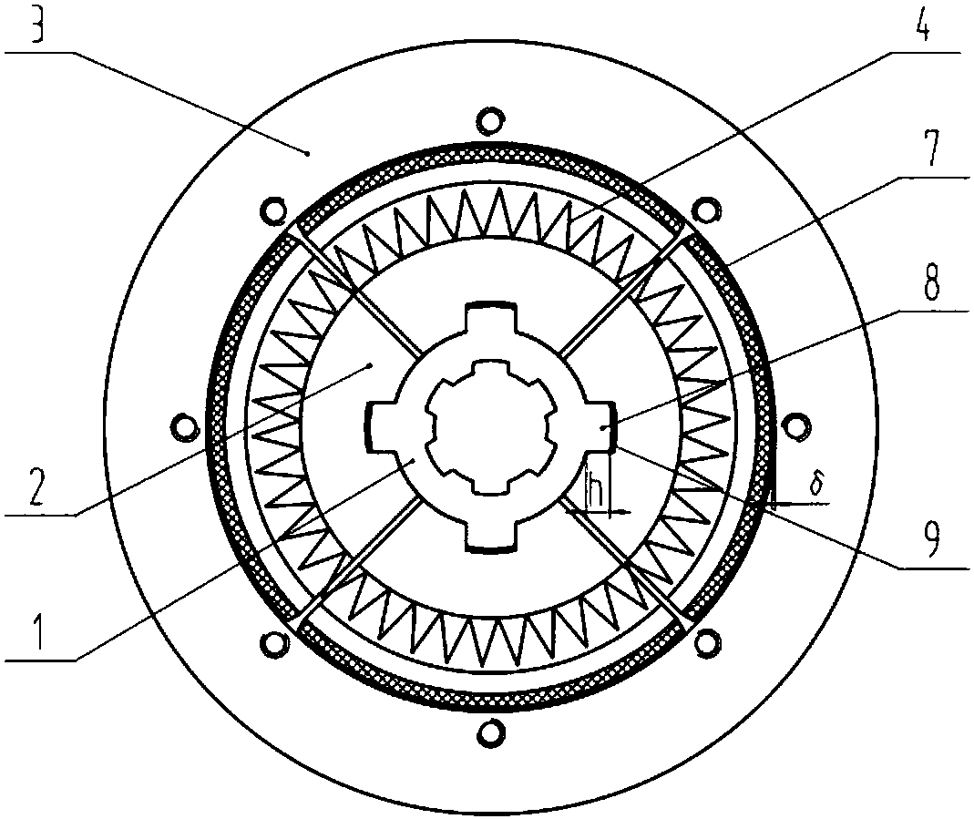 Brake-shoe-type centrifugal clutch