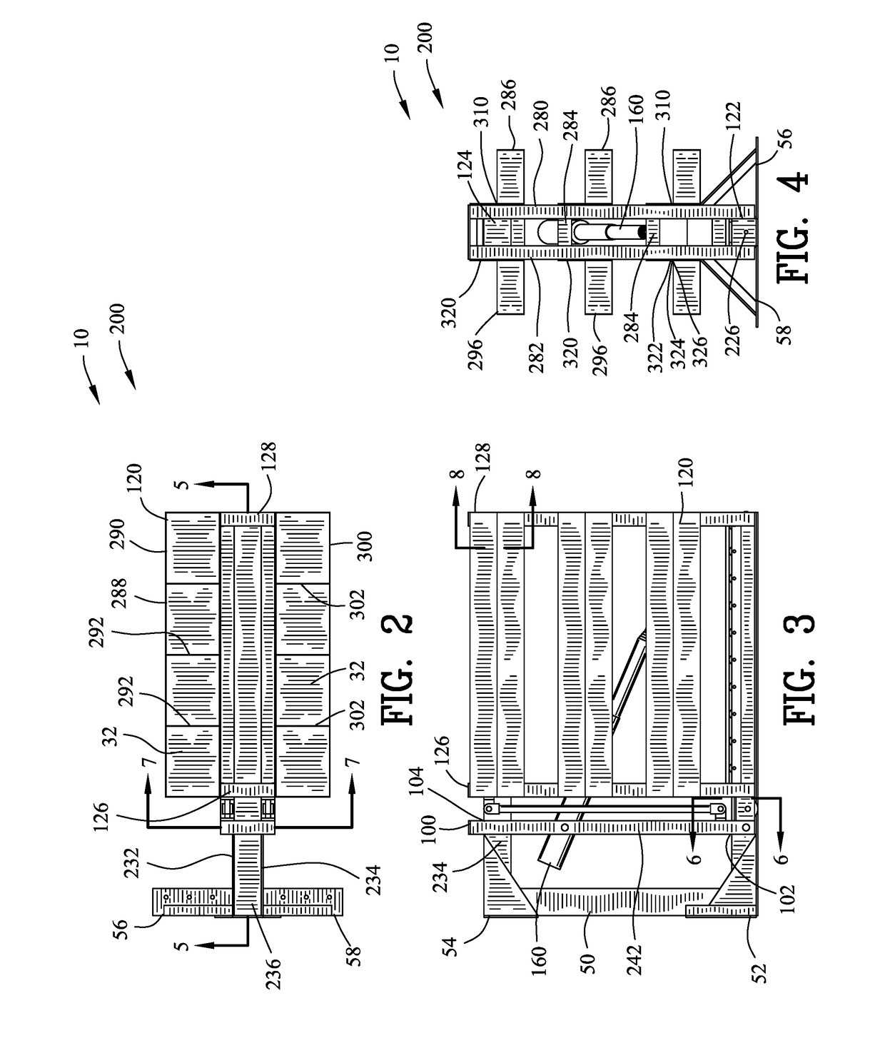 Cargo handling device for a vehicle