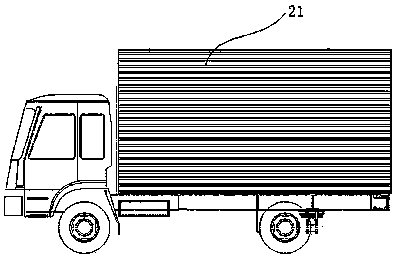 Logistics transportation vehicle for Internet of Things