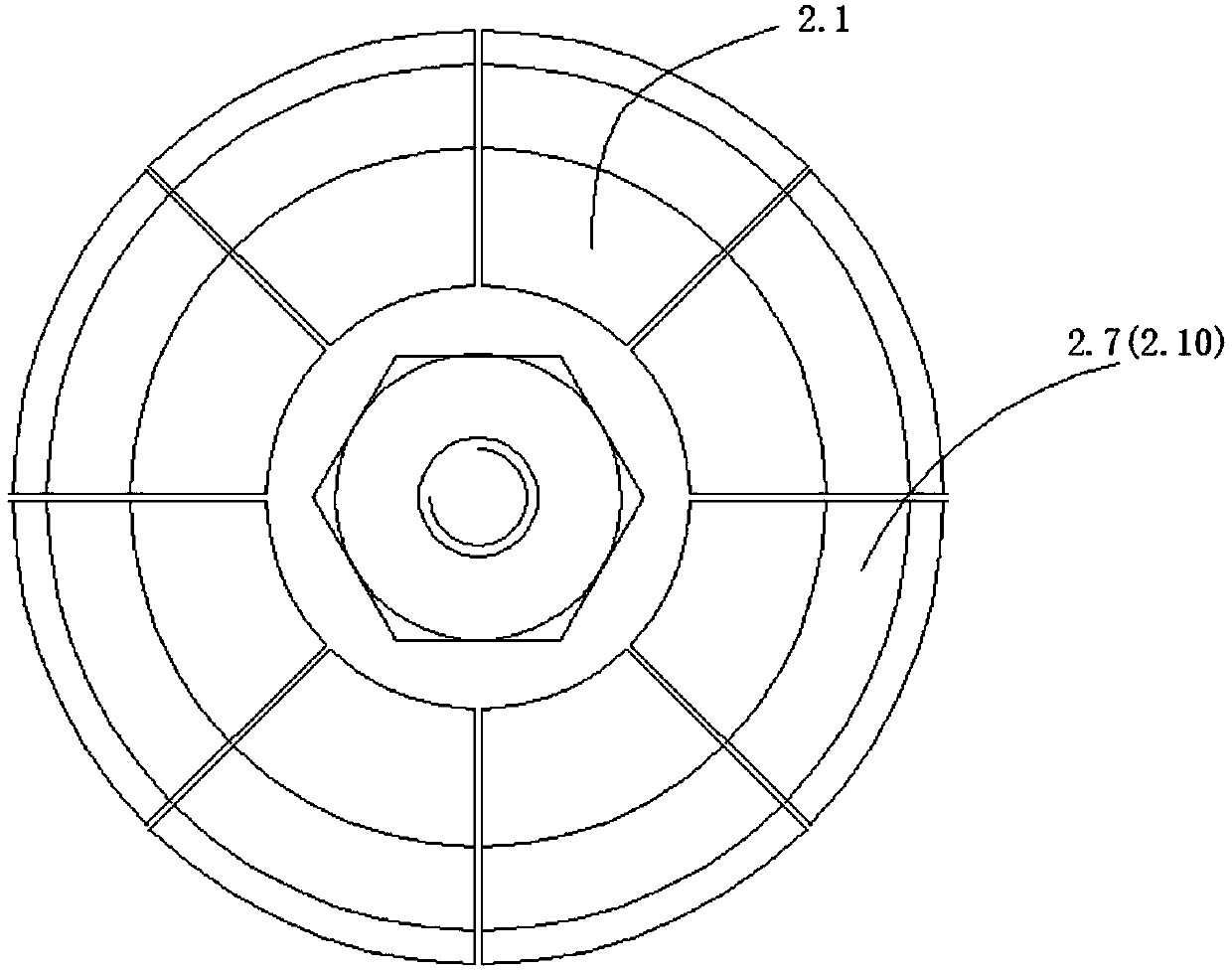 Tension device for automatic pipe welder and automatic pipe welder