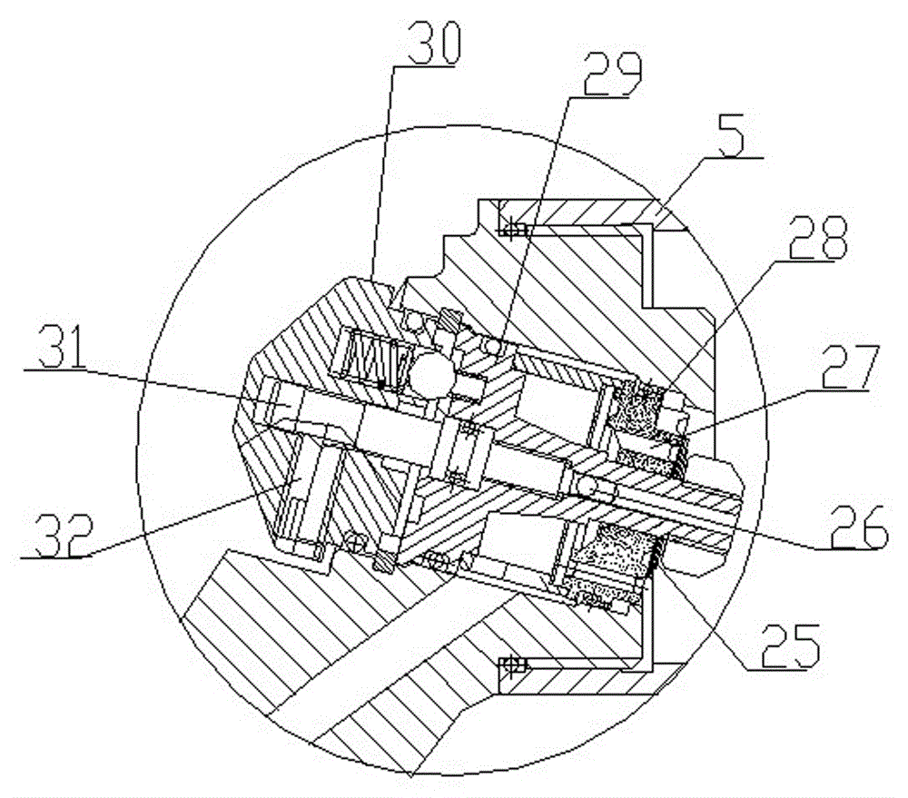 A motorcycle shock absorber with adjustable damping force