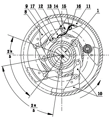 Stepless variable speed rear drive shaft for bicycles