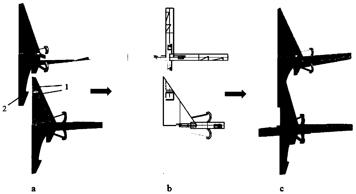 A construction method of space aggregate reinforced 3D printed concrete structure