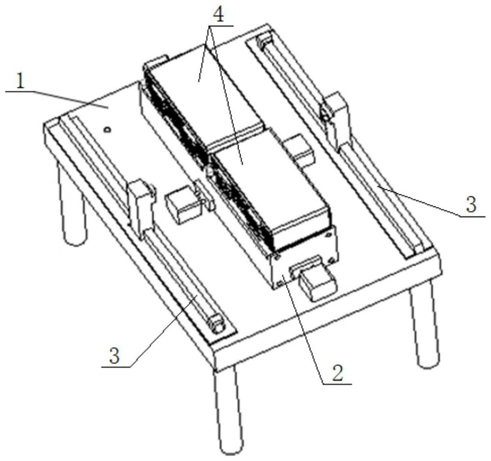 Lithium battery roll core pole piece coating detection device and detection method thereof