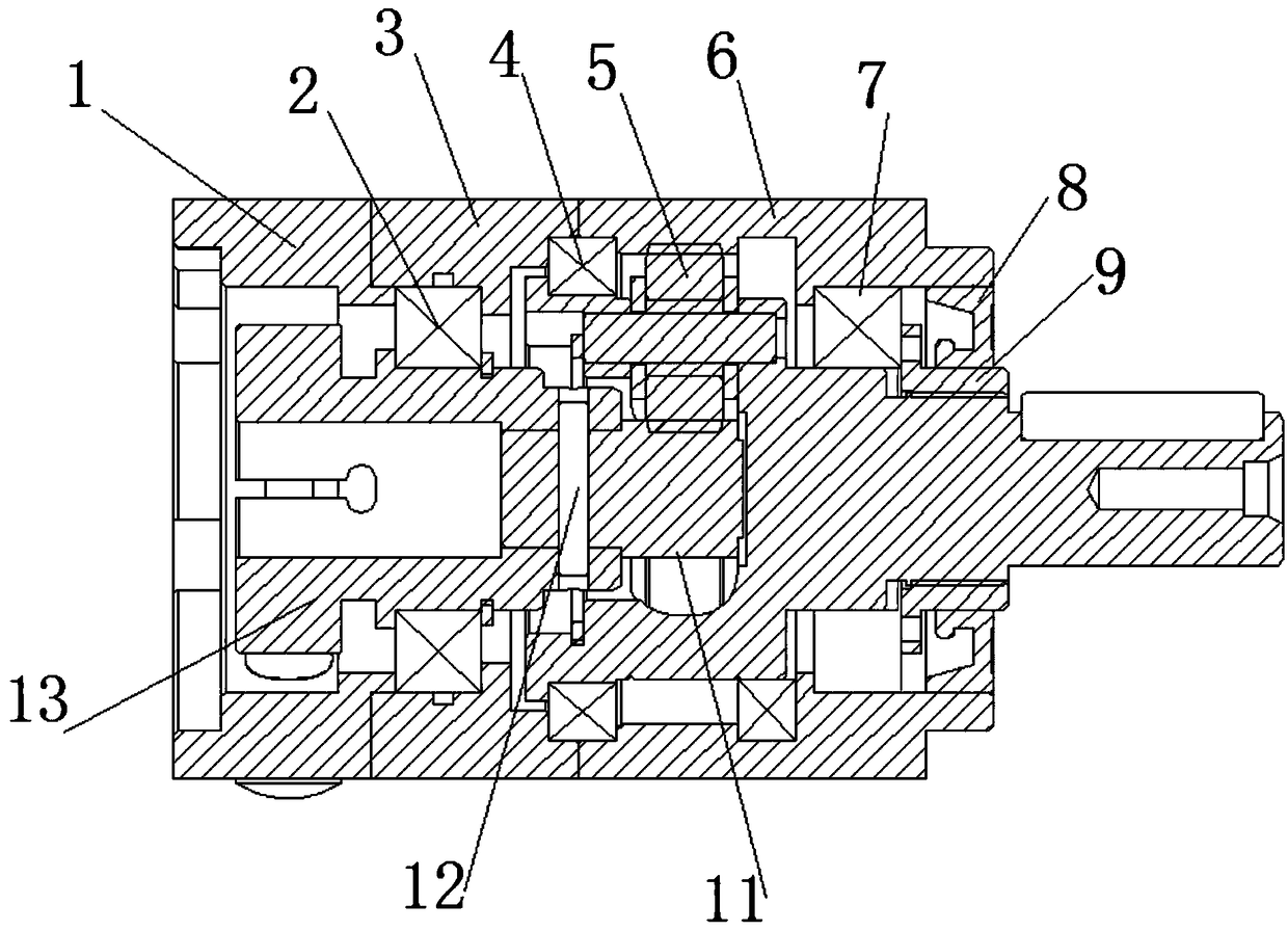 Adjustable precise planetary gear deceleration machine