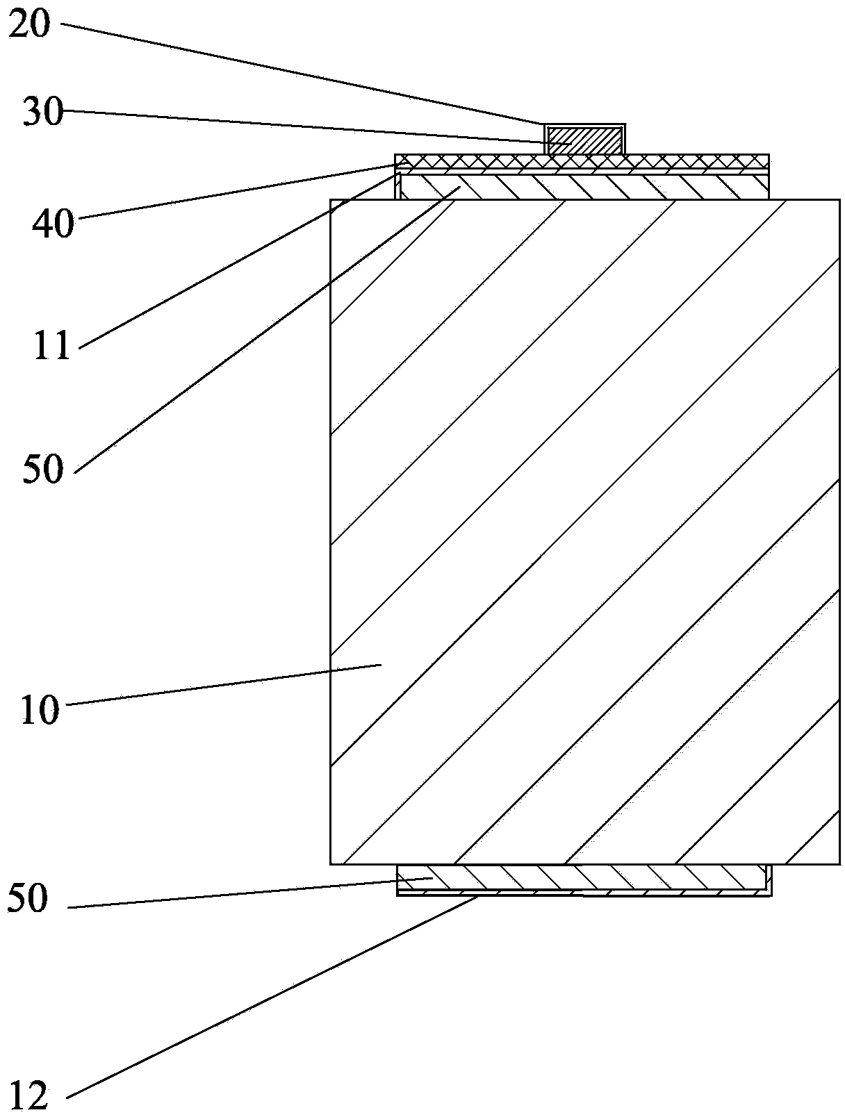 Cylindrical lithium ion battery