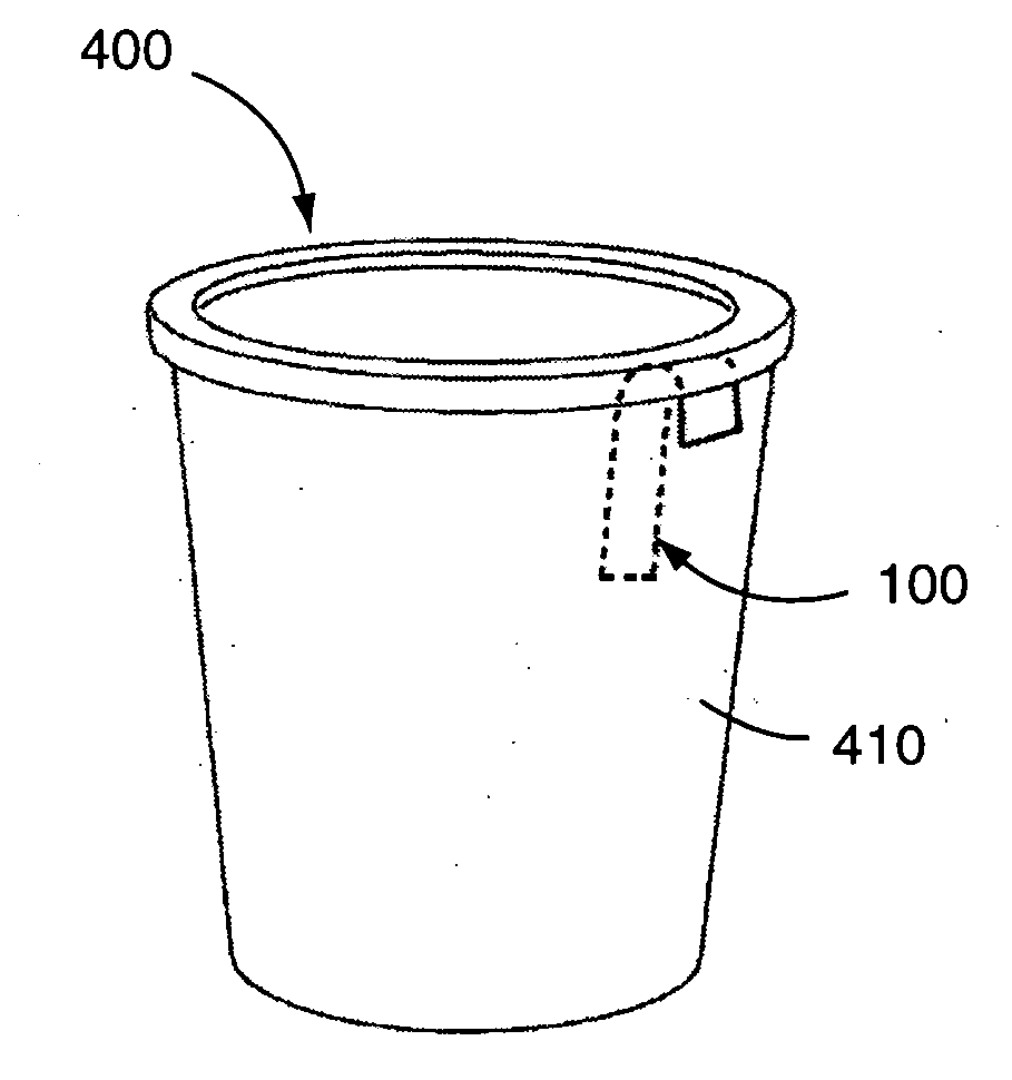 Food freshness indicator and food storage systems same