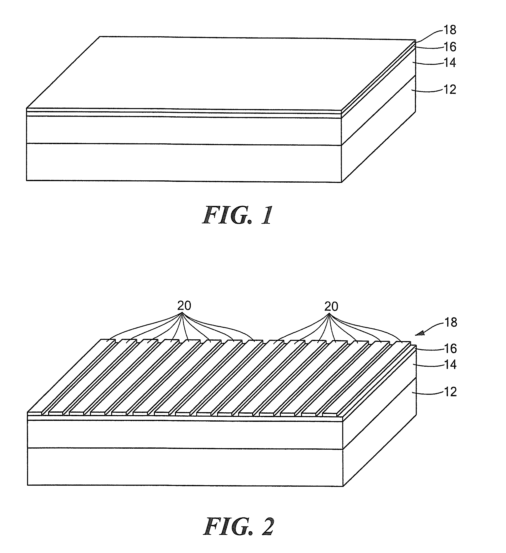 Gallium nitride for liquid crystal electrodes