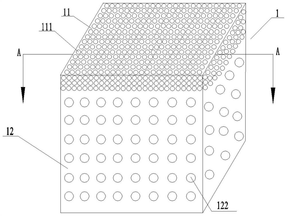 Boron-doped diamond film electrode composite substrate and preparation method thereof