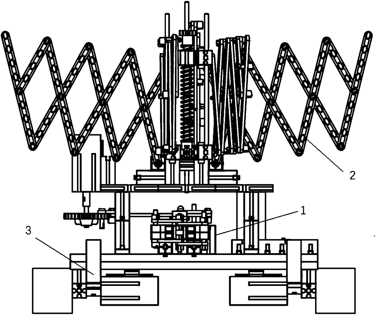 Vibrating fruit picking device and picking method