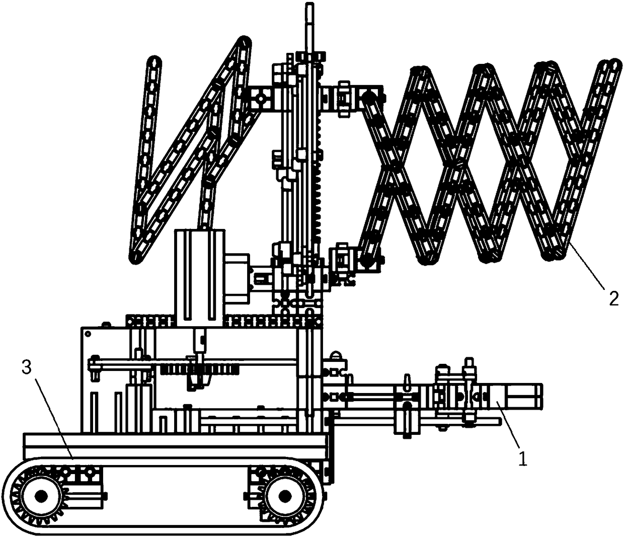 Vibrating fruit picking device and picking method