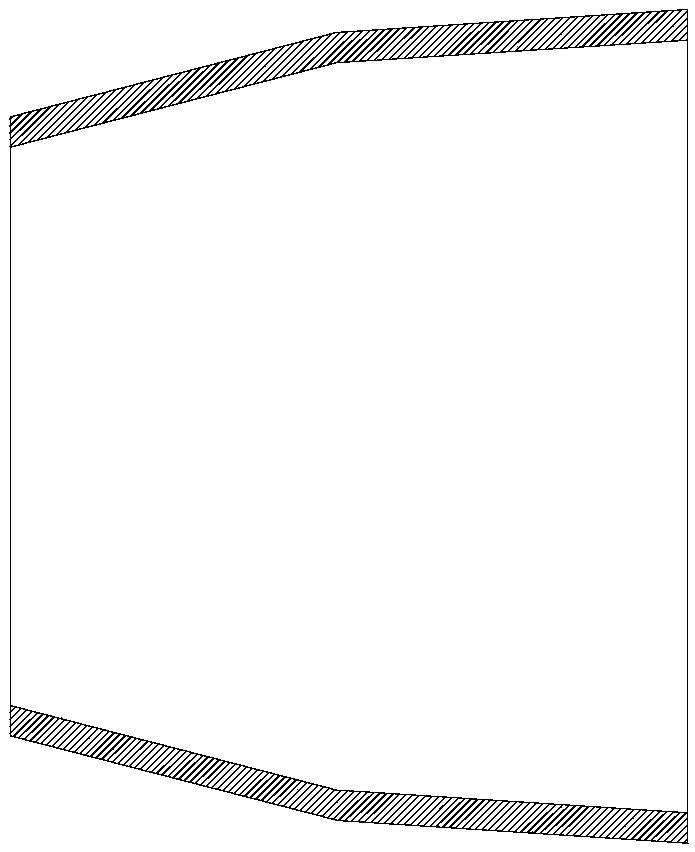 Winding forming method of variable-taper heat-proof layer