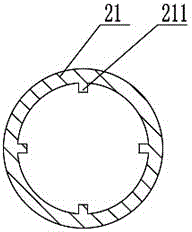 Clamp for performing turning on high pressure gas cylinder