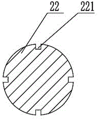 Clamp for performing turning on high pressure gas cylinder