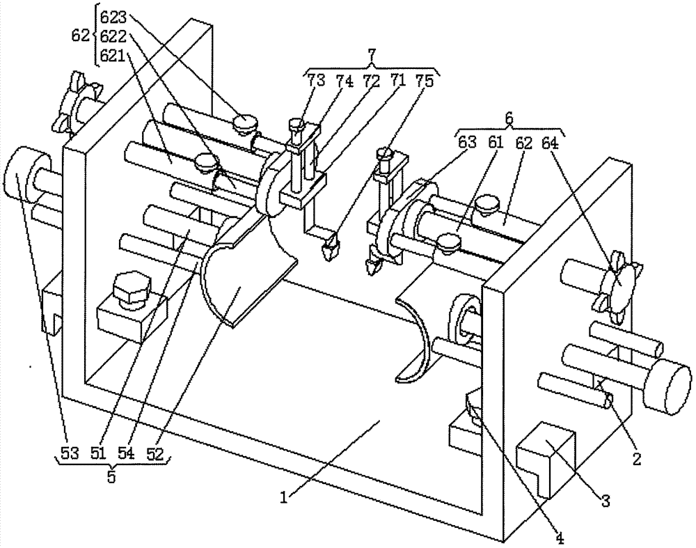 Novel muscle traction device for general surgery department surgery