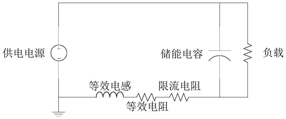 Current detection type current surge suppression circuit based on feedback and feedforward