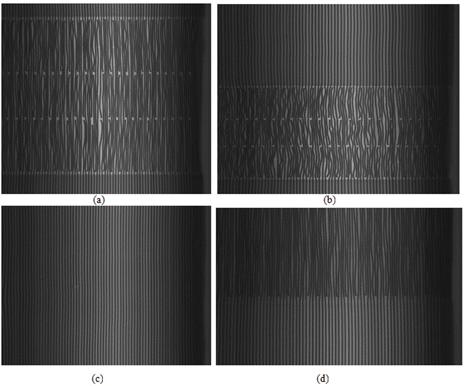 Calibration method for self-adaptive threshold in X-ray on-line detection of joint of wire-cored belt