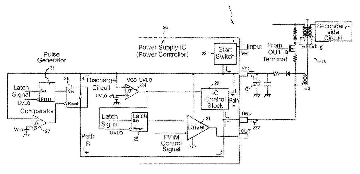 Switching power supply device