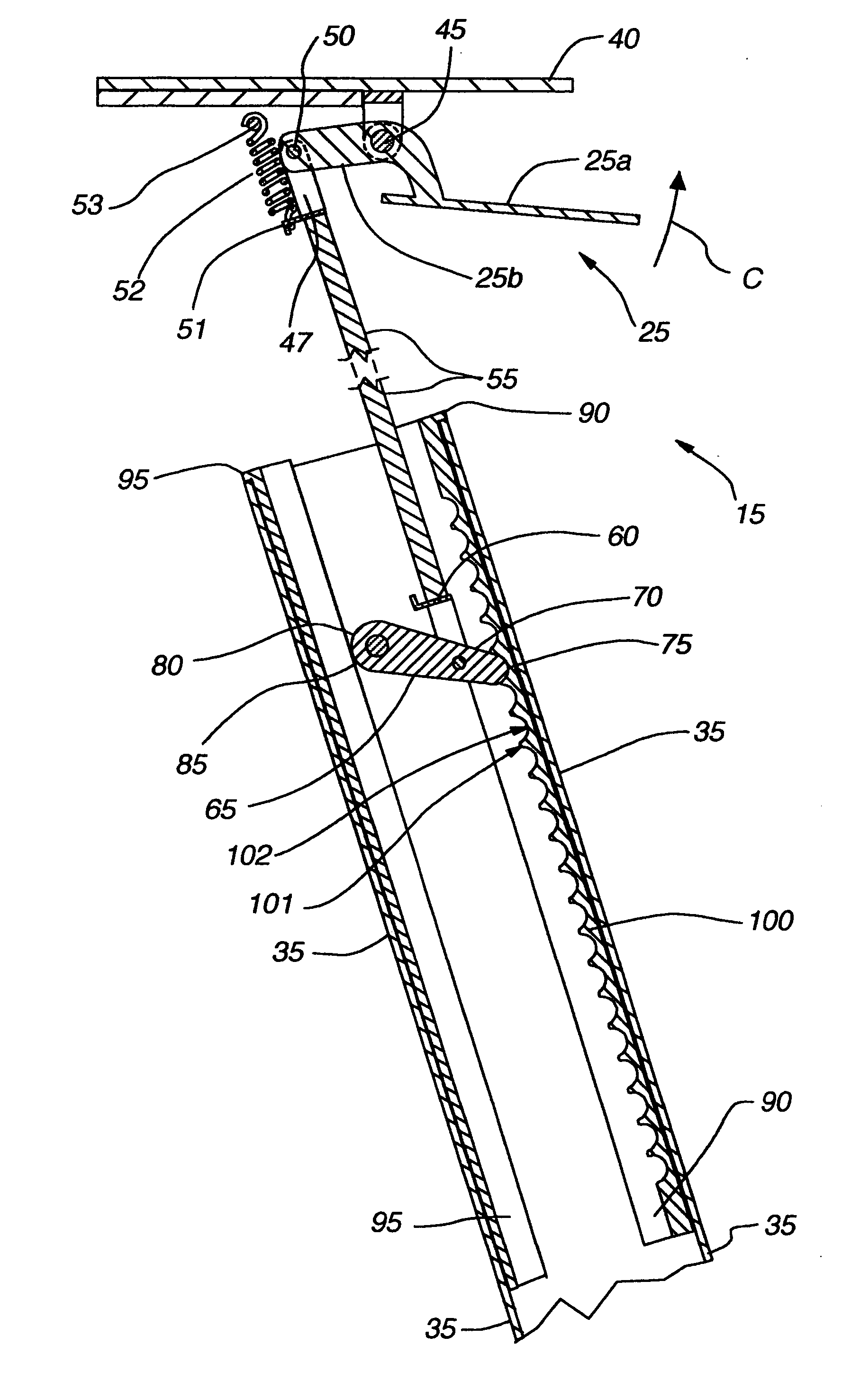 Mechanism and method for adjusting seat height for exercise equipment