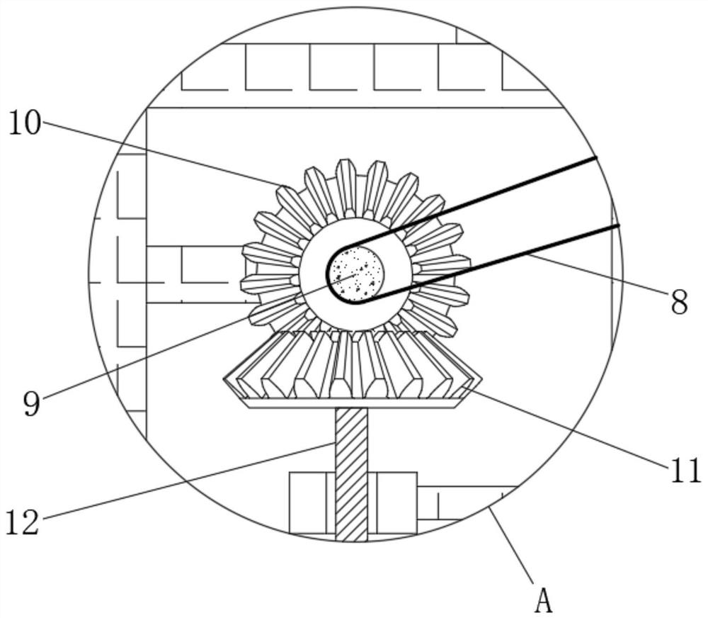 New-generation information technology circuit board punching and dust removing device