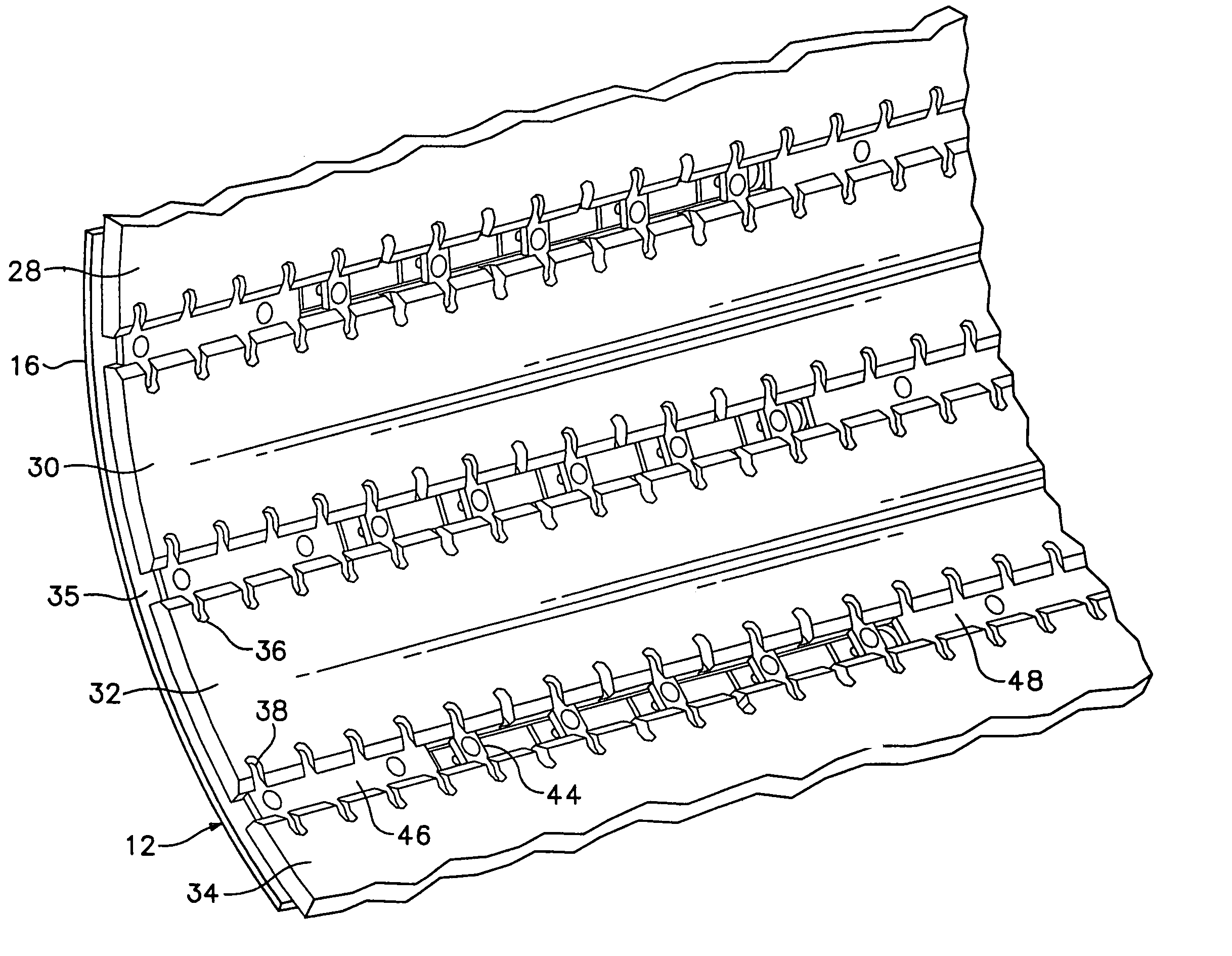 Apparatus for tumbling concrete products