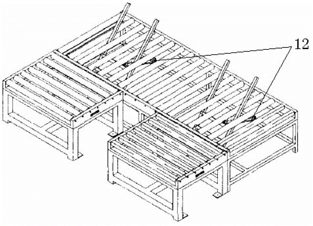 Automatic unloading and online detecting method for crude tobacco bales