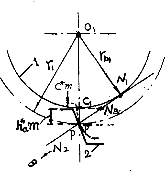 Method for machining involute gear