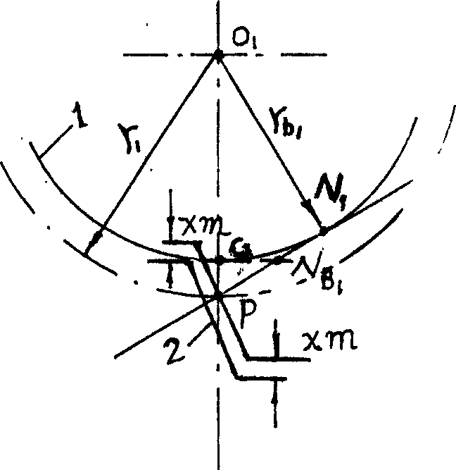 Method for machining involute gear