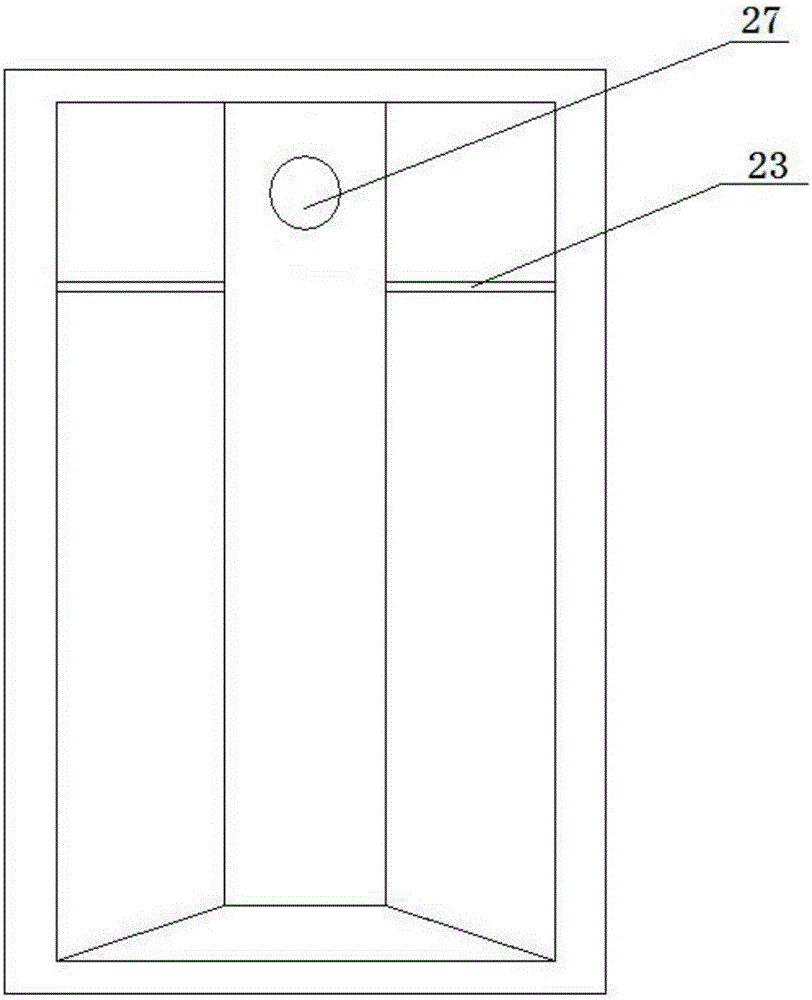 Portable wall-hanging green plant cultivating device and application method thereof