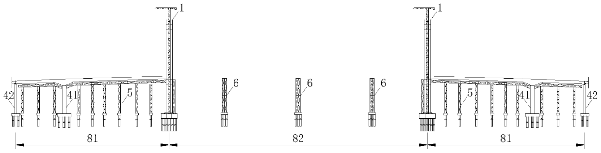 Design and construction method of large-segment hoisting self-anchorage cable suspension bridge with hinges between segments