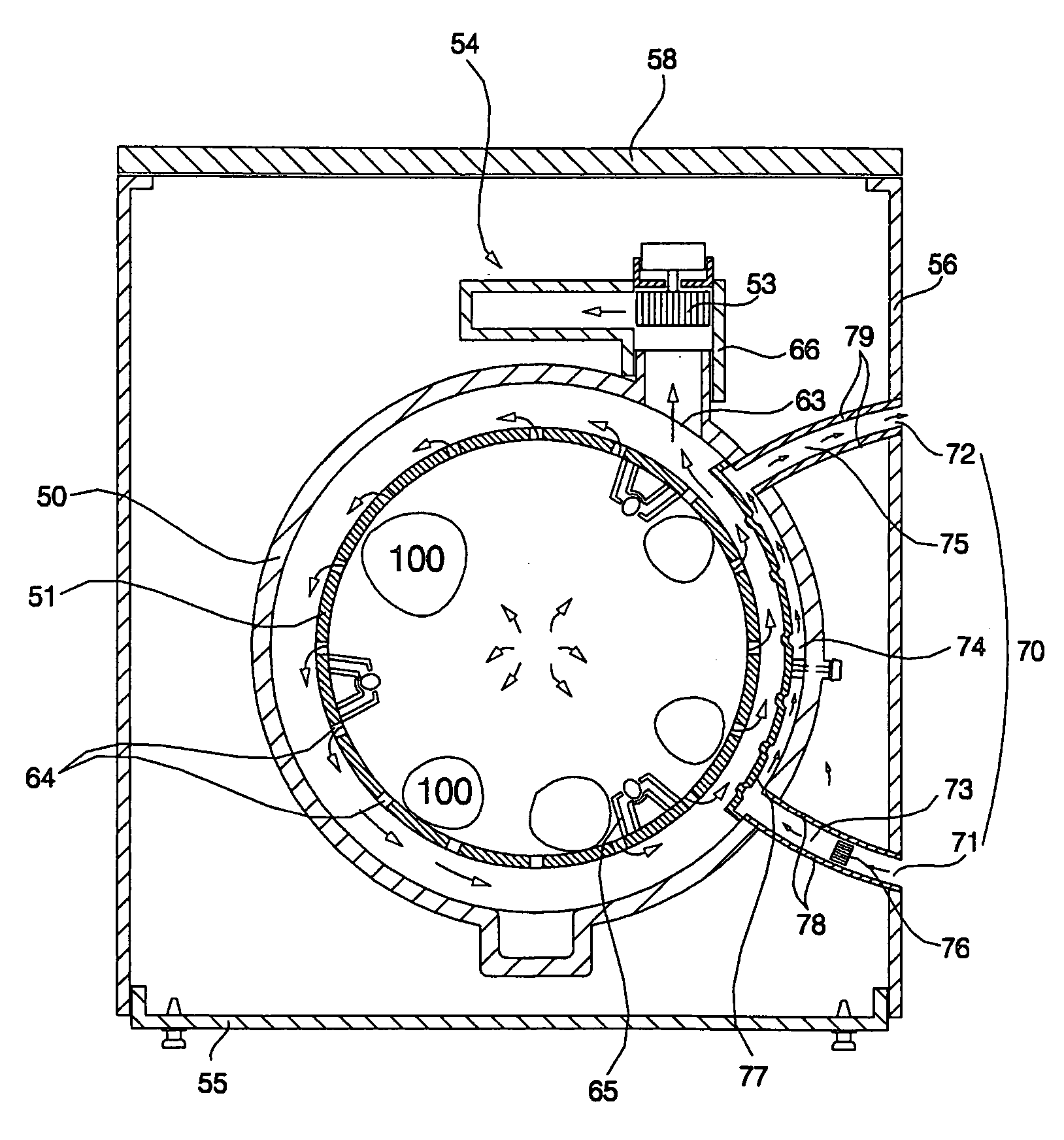 Washing and drying machine