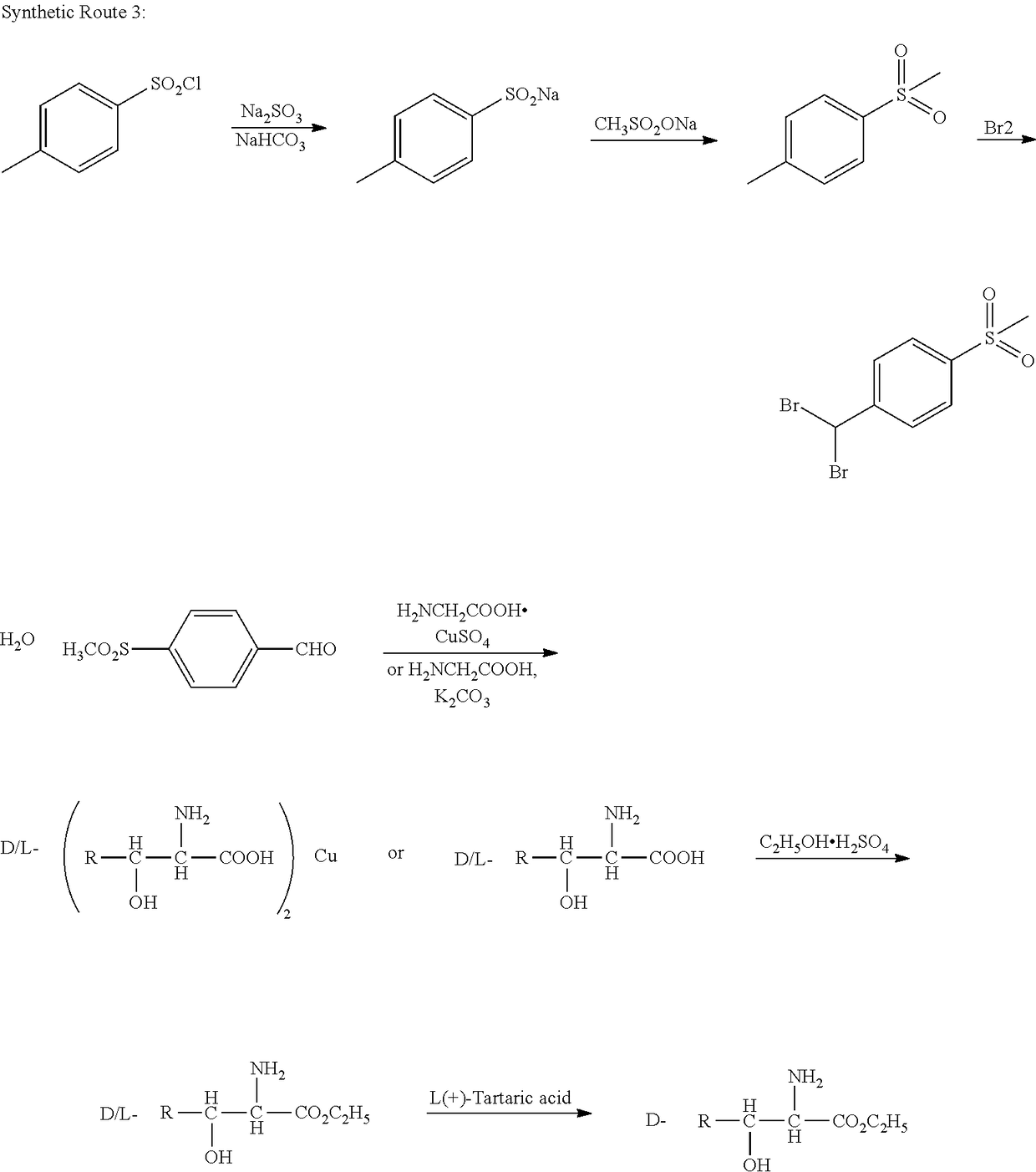 Florfenicol synthesizing method