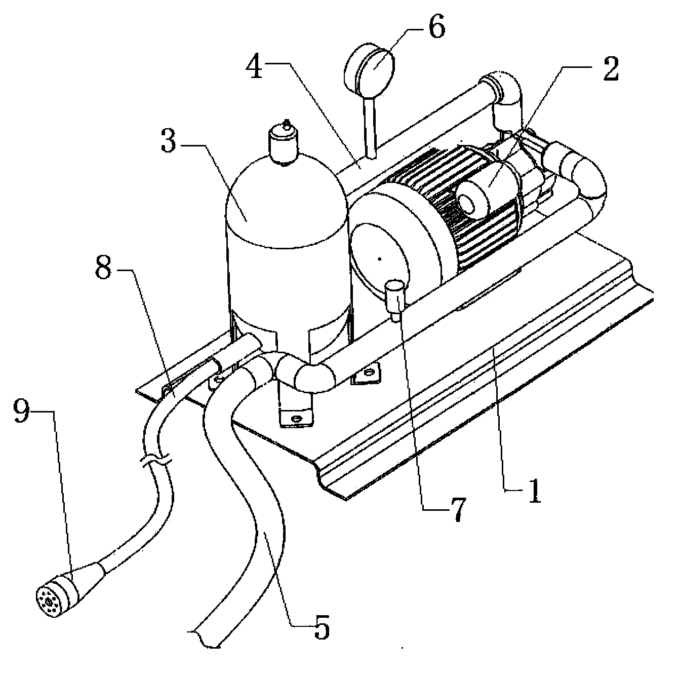 Micron bubble generating device for cultivation