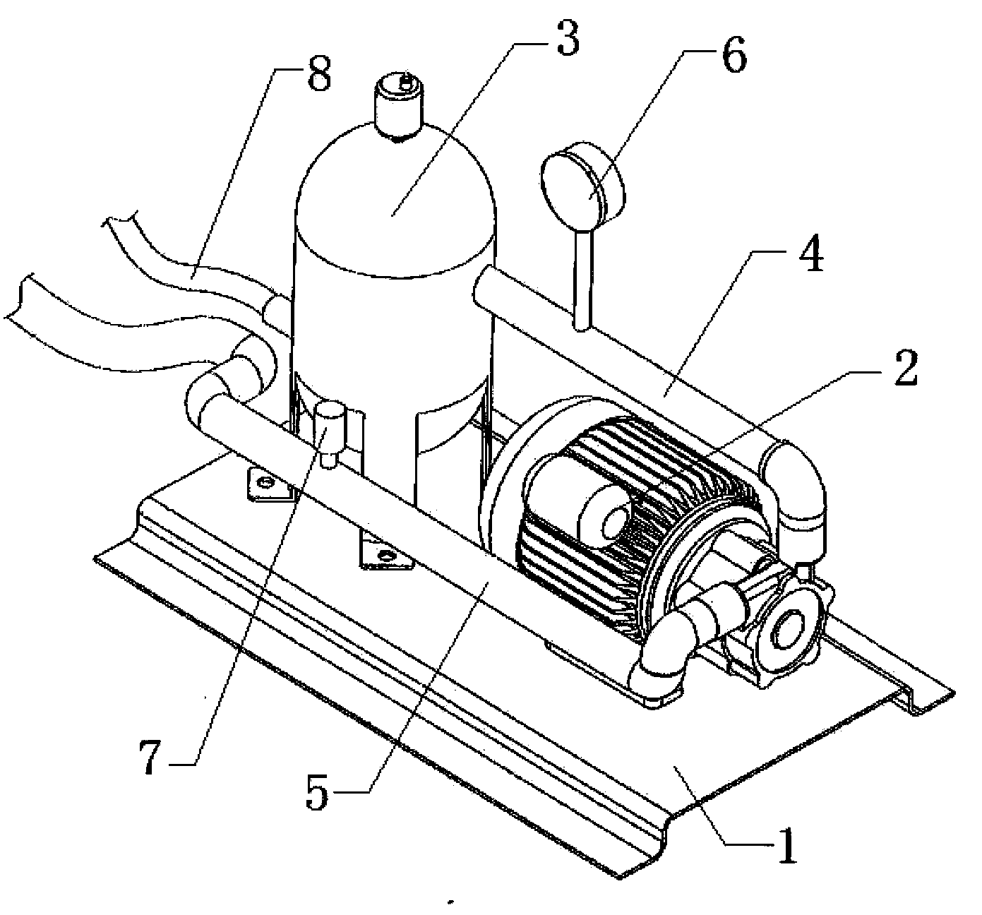 Micron bubble generating device for cultivation