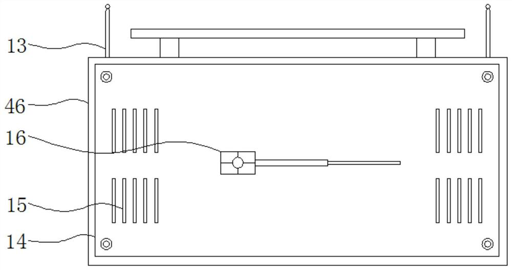 Intelligent early warning and monitoring device for outdoor weather of facility agriculture