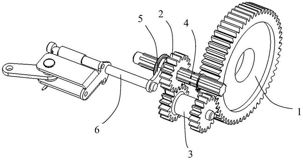 Overrunning transmission device convenient to switch