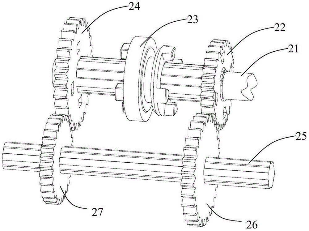 Overrunning transmission device convenient to switch