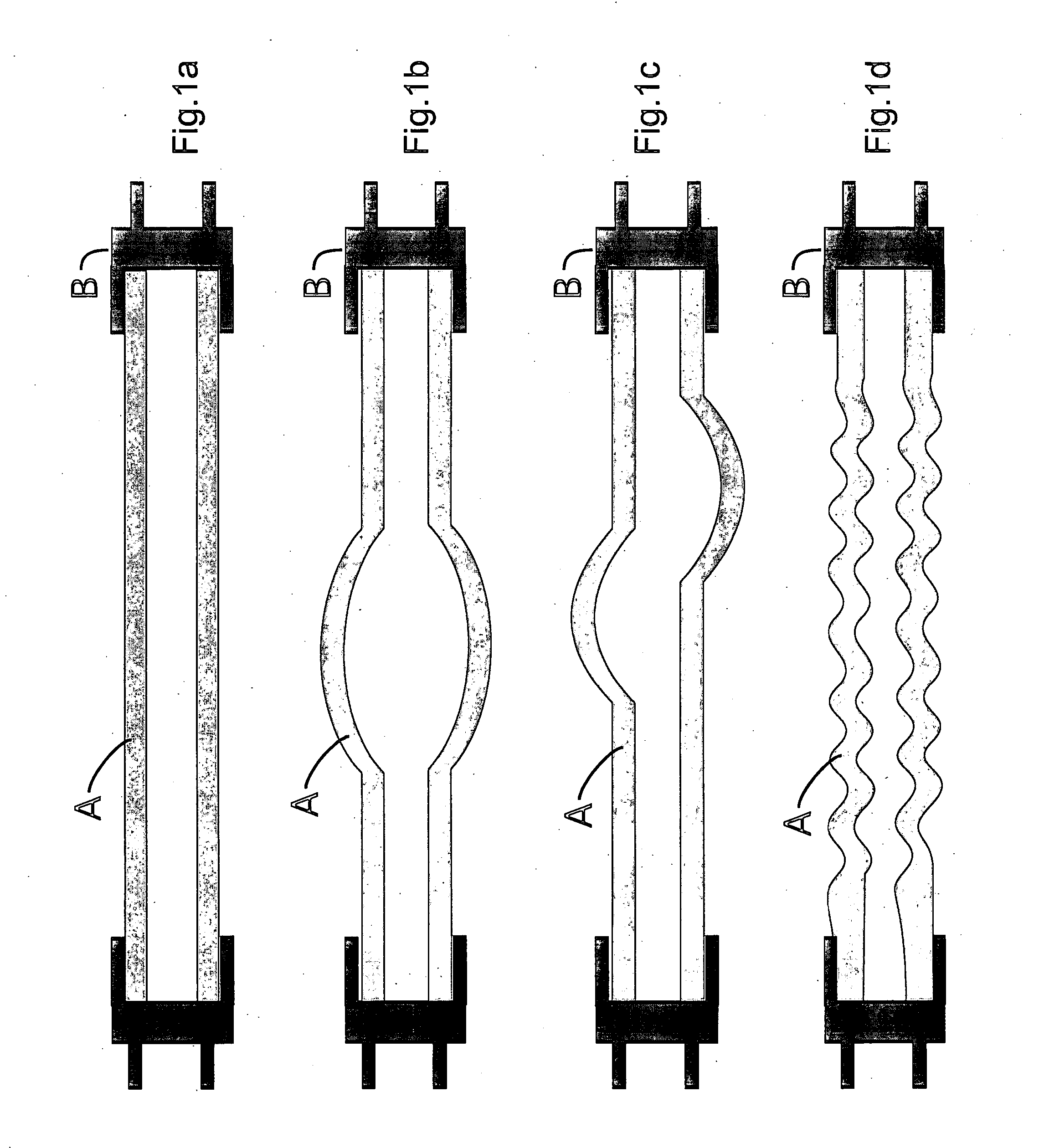 Method of producing structures using centrifugal forces