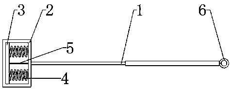 Insulated brake pull-rod