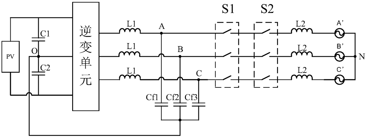 Relay failure detection method, device and system for photovoltaic grid-connected inverter