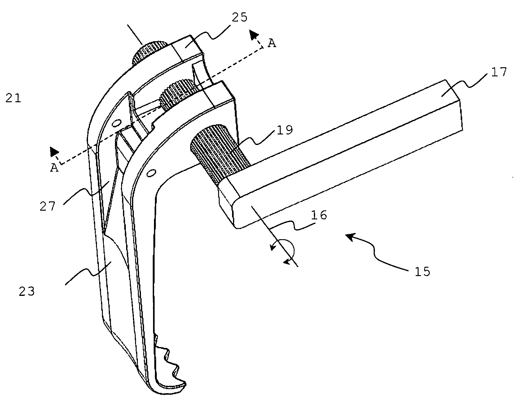 Adjustable Retractor Blade