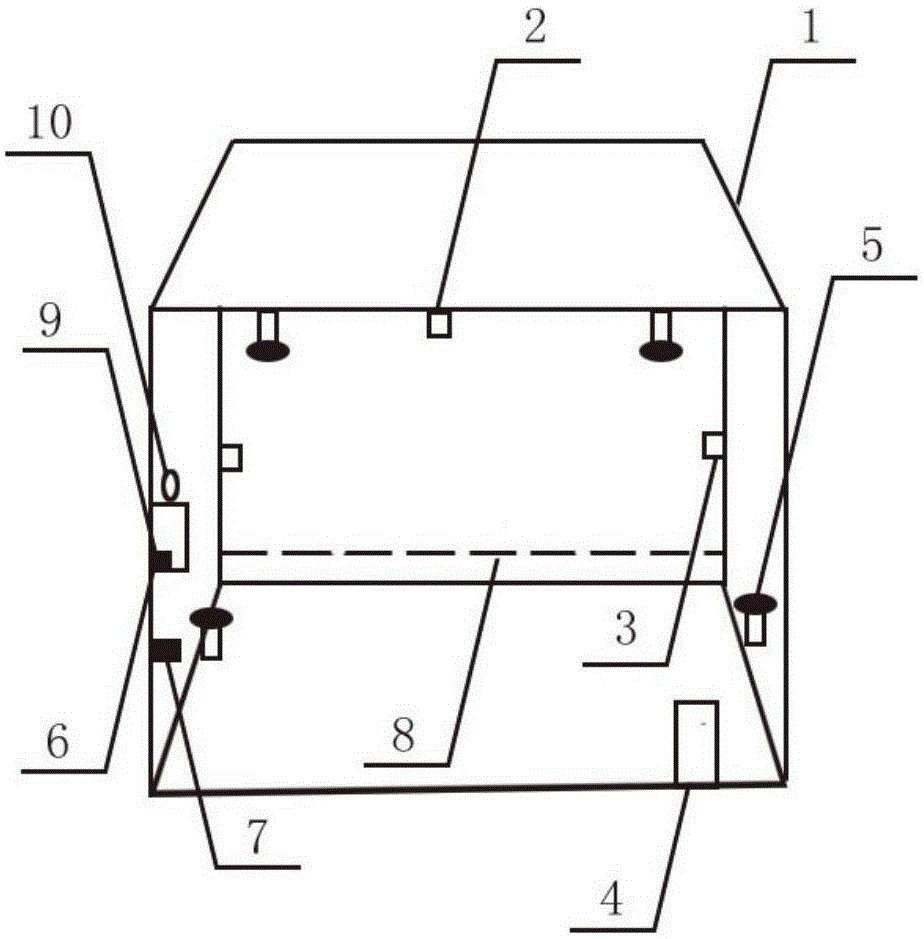 Printing paper warehousing component having temperature/humidity self-control function