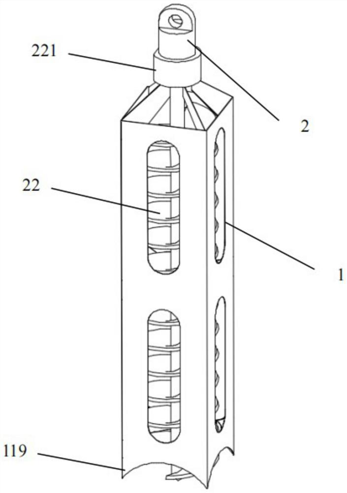 Polygonal punching tool